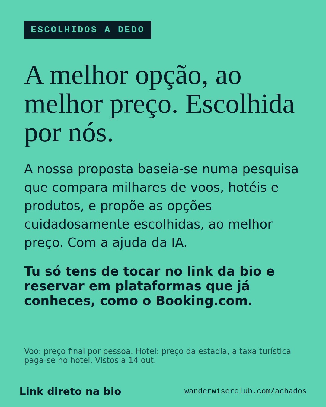 Carrossel com 4 voos de ida e volta, com cidade, preço, datas e horas de cada um. — 5/5